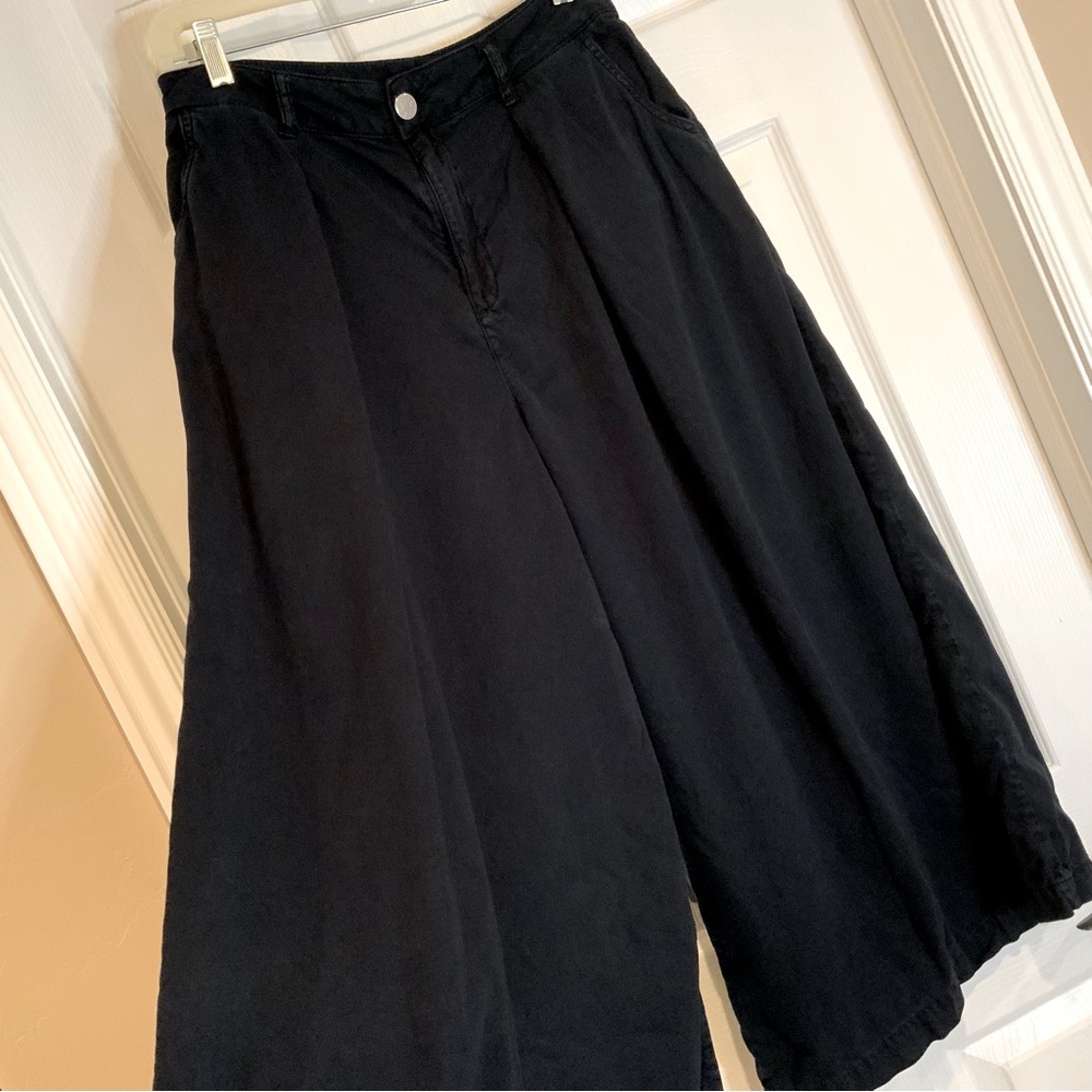 BDG Navy Wide-Leg Pants